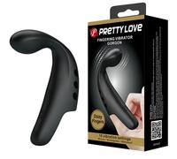Vibratore da Dito Pretty Love Gorgon - Silicone, 10 Modalità