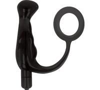 Vibratore di giocattoli addicted prost tico nero 10 cm