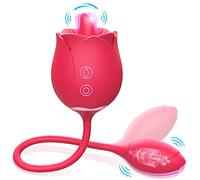 Vibratore di spinta con tentacolo di fastidio flessibile unico - G Spot Vibratore per donne con lingua flutterante, silicone premium, sex toy per donne piacere