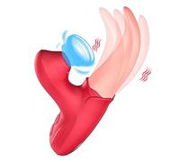 Vibratore di succhiamento giocattoli sessuali per adulti Womens10 Frequenza dinamica femminile giocattoli sessuali Lingua giocattolo per le donne Potenti vibratori di leccatura della lingua