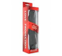 Vibratore realistico fallo vibrante nero vaginale anale dildo pene finto black