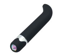 Vibratore Dildo Punto G Exquisite Clitoride Vagina Anal Nero Massaggiatore