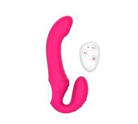 Vibratore Dildo Vibrators Strapless Strap on Panties Dildo For Lesbian Double Head G-Spot Clitoris Sex Toys For Couple