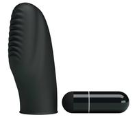 Vibratore Ditale Pretty Love Stanford - Silicone, Nero