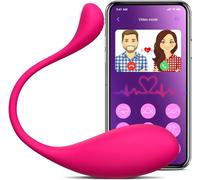 Vibratore Donna Bluetooth con uovo Vibrante Telecomandato, Sex Toys Vibratori Stimolatore Clitorideo Femminile Portatili G-Spot, APP Vibratore per Donna per Mutandine Vibranti Toys per Donna