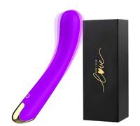 Vibratore Donna Sesso Punto g, Vibratore Sex Toys Vibratoreper Donna Picoolo 10 Modalità di Vibrazione, Stimolatore Clitorideo Vibratori Anali, Giocattoli Sessuali Toysper per Donna Pene (Viola)