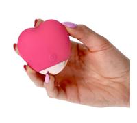 Vibratore Donna Vaginale Clitoride Stimolante Impermeabile in Silicone Heart USB
