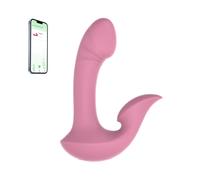 Vibratore Doppia Stimolazione con App Clitoride e Punto G Indossabile 10 modalità di Vibrazioni Silenzioso Impermeabile Sex Toy Donna Giochi Coppia Ricaricabile Controllo da Smartphone