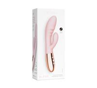 Vibratore Doppia Stimolazione Le Wand Blend Rose Gold Dorato Oro Rosa