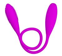 DOPPIO OVETTO VIBRANTE PER DONNA OVULI VIBRATORE SIMULTANEO ANALE E VAGINALE TOY