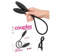 Vibratore doppio anale vaginale dildo fallo vibrante in silicone ricaricabile