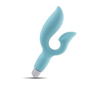 Vibratore doppio clitoride punto G donna vaginale Stimolatore vibrante silicone