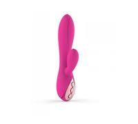 vibratore doppio rabbit dildo stimolatore vaginale clitoride fallo vibrante