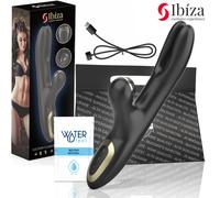 Vibratore Doppio Regolabile Nero per Momenti di Piacere Intenso