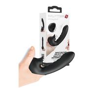 Vibratore doppio stimolatore clitoride indossabile in silicone ricaricabile