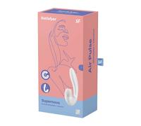 VIBRATORE DOPPIO STIMOLATORE FEMMINILE ASPIRATORE CLITORIDEO VAGINALE PER DONNA