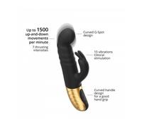 Vibratore Dorcel G-stormer con Carica e Stimulatione del Clitoride - Nero