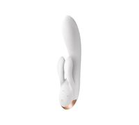 Vibratore Double Flex Rabbit Bluetooth 3 Motori Silicone Impermeabile