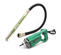Wiltec Vibratore Elettrico per Cemento 800 Watt incl. ago Vibrante 150 cm calcestruzzo