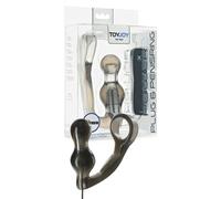 vibratore fallo anale con anello fallico nero uomo contro eiaculazione precoce