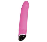Sorriso Felice - Vibratore in silicone a 7 intensità (rosa)