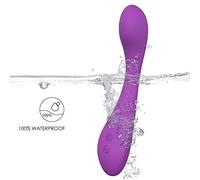 Vibratore femminile G Point Stimulation Av Stick Vibratore in silicone Masturbazione femminile Simulazione fallica-purple