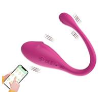 Vibratore Femminile, Stimolazione Del Clitoride e Del Punto G, 9 Modalità di Vibrazione, Ricarica USB, Impermeabile, Adatto a Giocattoli Sessuali di Coppia o Singola Persona, Telecomando Tramite APP.