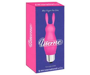 Vibratore Finger Fun Clit Ears mini stimolatore a forma di coniglietto design