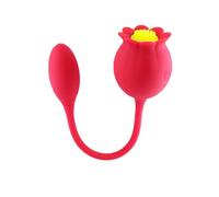 Vibratore Fiore che lecca vibratore clitoride vaginale amore uovo punto G giocattolo del sesso Per donne masturbatore femminile vibratori erotici piacere rapido