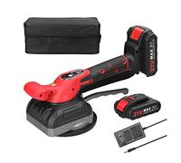 Vibratore for piastrelle portatile, ventosa, macchina for la posa di piastrelle, strumento di livellamento automatico regolabile for pavimenti con batteria(2 Battery)