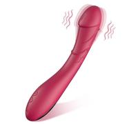 Vibratore G Spot con 10 potenti modalità vibranti, giocattoli sessuali impermeabili del clitorale Dildo del capezzolo Stimulatore anale giocattolo ricaricabile del silicone per adulti per coppia di