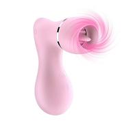 vibratore Impermeabile Leccata Di Lingua Vibratore Pompino Giocattoli Del Sesso Del Clitoride Masturbazione Del Capezzolo Orgasmo Giocattolo Del Sesso Orale Per Donne(Rosa, Cina)
