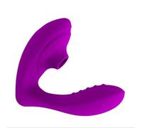 Vibratore impermeabile per donne e masturbatore per aspirazione, stimolatore erotico con carica USB Giocattolo ventosa per clitoride per divertimento e relax
