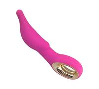Vibratore in silicone 8 modalità di vibrazione Stimolatore dell'orgasmo clitorideo G-spot Donne e coppie giocattoli del sesso,Pink