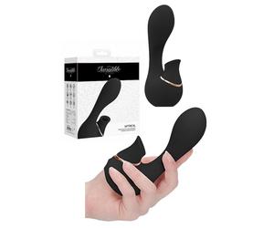 Vibratore in silicone doppio stimolatore vibrante vaginale succhia clitoride