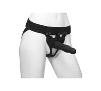Vibratore in silicone indossabile dildo realistico vaginale fallo anale vibrante