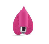Vibratore in silicone morbido stimolatore massaggiatore clitoride vibrante rosa