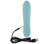 Vibratore in silicone morbido vaginale anale multiprogramma ricaricabile per lei