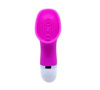 VIBRATORE IN SILICONE VAGINALE CLITORIDEO PER DONNA MASSAGGIATORE FEMMINILE TOYS