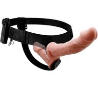 Vibratore indossabile a doppia punta, in silicone, dildo vibrante con cintura, dotato di telecomando