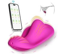 Vibratore indossabile con giocattoli sessuali per coppie remote, mini vibratori di mutanze con 9 vibrazioni forti e novità di controllo APP a lunga distanza, giocattoli sessuali femminili strumenti