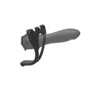 Vibratore indossabile dildo strap on vaginale anale fallo cavo estensore pene