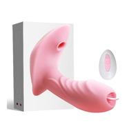 Vibratore Indossabile Giocattolo del sesso Clitoride Vibratore Dildo Masturbatore Stimolatore del punto G Massaggiatore vaginale 10 modalità Per Adulti