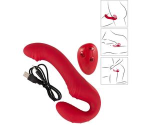 Vibratore indossabile in silicone realistico plug vaginale vibrante fallo anale