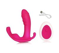 vibratore Indossabile vibratore a farfalla punto G giocattoli sessuali clitoridi Strap on mutandine vibranti giocattoli sessuali masturbatori Per donne adulte