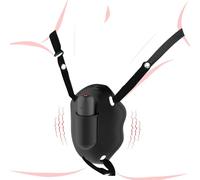 Vibratore indossabile, vibratore morbido farfalla femminile vibrante mini culotte del clitoride con doppio clitoride piacere vaginale 12 modalità di vibrazione vibratori ricaricabili del clitoride