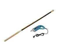 Vibratore interno per calcestruzzo, vibratore per cemento, con tubo da 1 m/1,5 m (1300 W)