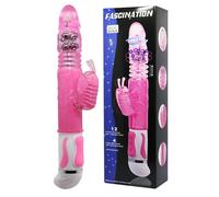 Vibratore Intimo Donna Su Giù a Spinta, Vaginale Clitoride Grosso Potente Rabbit