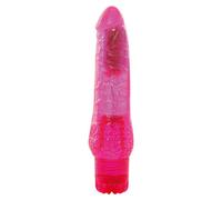 Vibratore jelli rosa realistico massaggiatore intimo vaginale anale morbido pink