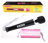 vibratore magic massage dildo nero wand bacchetta vibrante sadomaso